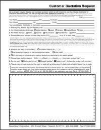 Quotation Request Form (pdf).